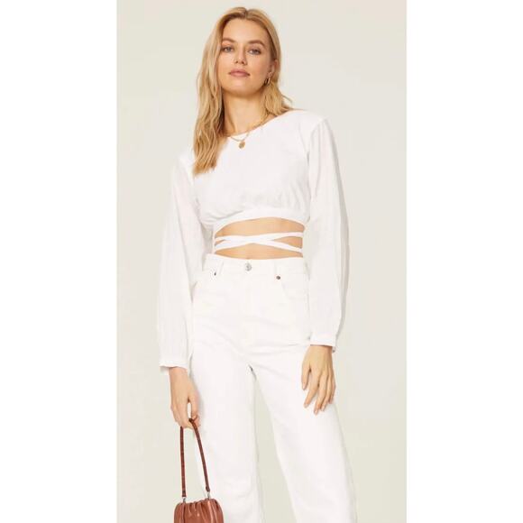 Third Form Tops - Third Form Cloud Wrap Up Blouse 6